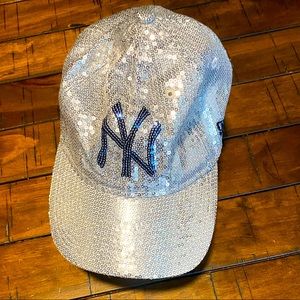 Yankee Pink sequin hat!!